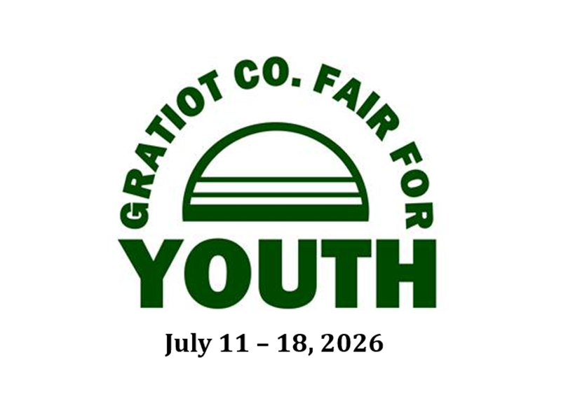 Logo for 2026 Gratiot County Fair For Youth